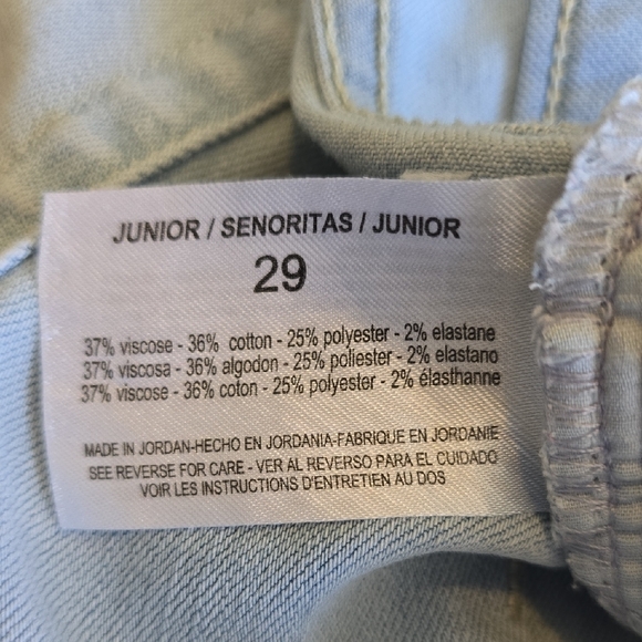 Ella Moss High Rise Skinny Ankle Jeans EUC - Women's Size 29 - Light Wash - Picture 12 of 13